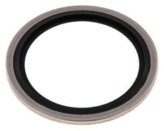 G 1-1/4" Acero inoxidable/FKM Sello hidráulico 42.9x52.4x2.5 mm