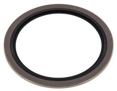 G 2" Acero inoxidable/FKM Sello hidráulico 60.6x73x2.5 mm