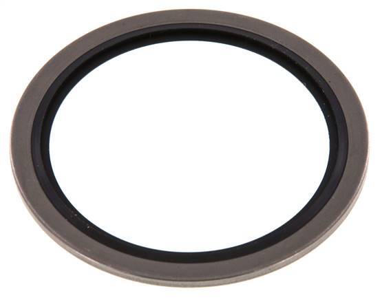 G 2" Acero inoxidable/FKM Sello hidráulico 60.6x73x2.5 mm
