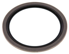G 2" Acero inoxidable/FKM Sello hidráulico 60.6x73x2.5 mm
