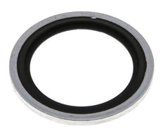 G 1" Acero/FKM Sello hidráulico adherido 33,9x42,8x2,5 mm