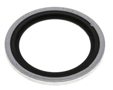 G 1" Acero/FKM Sello hidráulico adherido 33,9x42,8x2,5 mm