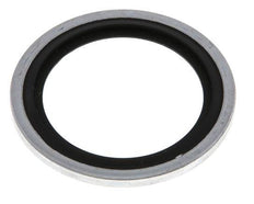 G 1" Acero/FKM Sello hidráulico adherido 33,9x42,8x2,5 mm
