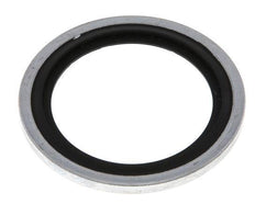 G 1" Acero/FKM Sello hidráulico adherido 33,9x42,8x2,5 mm