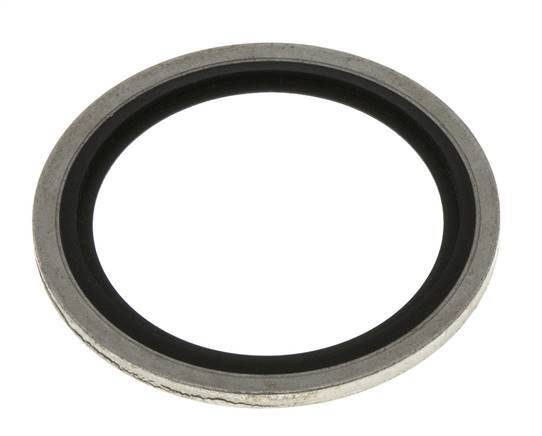 G 1-1/4" Acero/FKM Sello hidráulico 42.9x52.4x2.5 mm