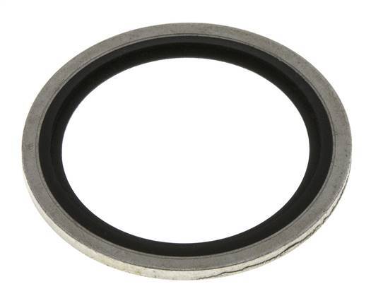 G 1-1/4" Acero/FKM Sello hidráulico 42.9x52.4x2.5 mm