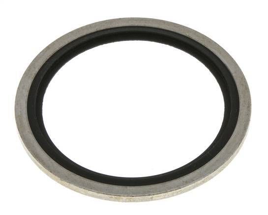 G 1-1/2" Acero/FKM Sello hidráulico 48.4x58.6x2.5 mm