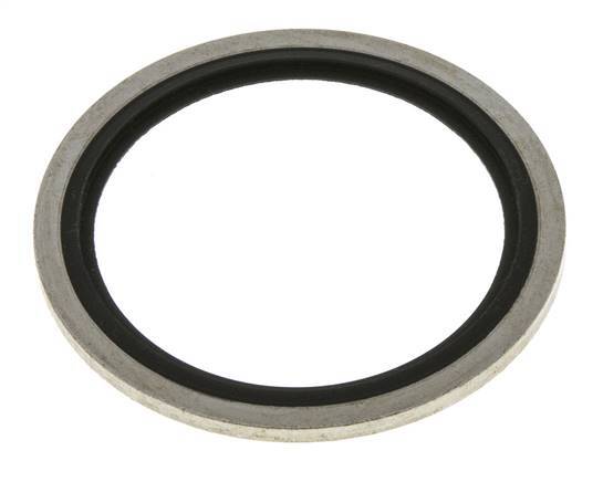 G 1-1/2" Acero/FKM Sello hidráulico 48.4x58.6x2.5 mm