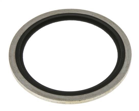 G 1-1/2" Acero/FKM Sello hidráulico 48.4x58.6x2.5 mm