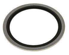 G 2" Acero/FKM Sello hidráulico adherido 60,6x73x2,5 mm