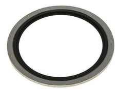 G 2" Acero/FKM Sello hidráulico adherido 60,6x73x2,5 mm
