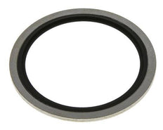 G 2" Acero/FKM Sello hidráulico adherido 60,6x73x2,5 mm
