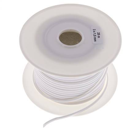 cinta de sellado facial de PTFE 3x1,5 mm 25 m