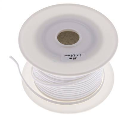cinta de sellado facial de PTFE 3x1,5 mm 25 m