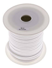 cinta de sellado facial de PTFE 5x2 mm 25 m