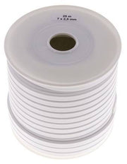 cinta de sellado facial de PTFE 7x2,5 mm 25 m