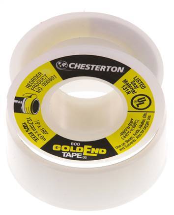 Cinta de sellado de roscas PTFE de muy alta densidad 4,6m
