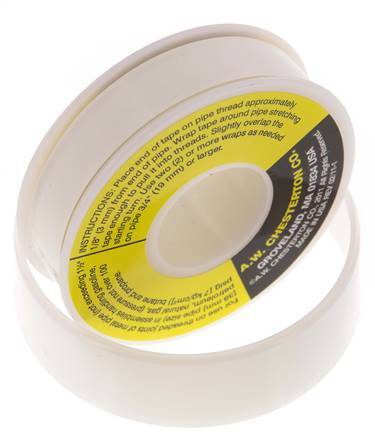 Cinta de sellado de roscas PTFE de muy alta densidad 32,9 m
