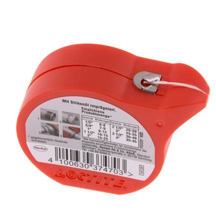 Fibra de sellado de roscas Loctite Polyamide 50m