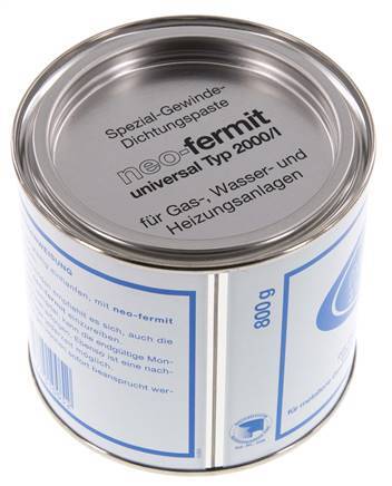 Neo-fermit pasta para sellar lino 800g
