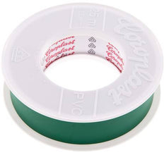Cinta aislante eléctrica probada por VDE 25mm/25m Verde