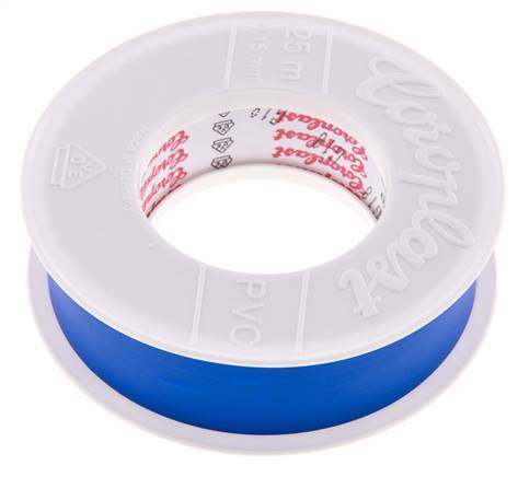 Cinta aislante eléctrica probada por VDE 25mm/25m Azul