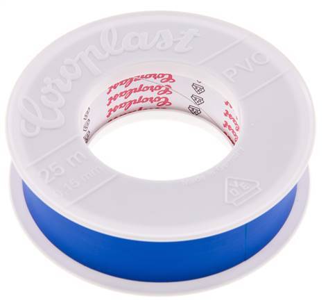 Cinta aislante eléctrica probada por VDE 25mm/25m Azul