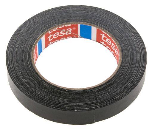 Cinta adhesiva industrial 19mm/25m Negro