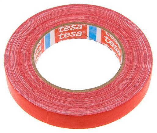Cinta adhesiva industrial 19mm/25m Rojo