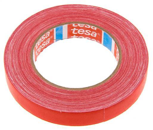 Cinta adhesiva industrial 19mm/25m Rojo
