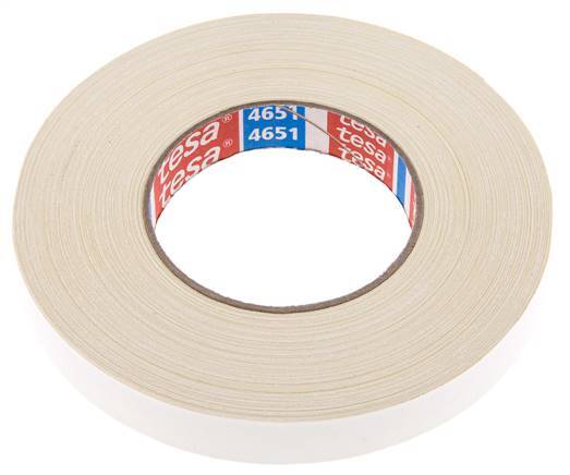 Cinta adhesiva industrial 19mm/50m Blanco
