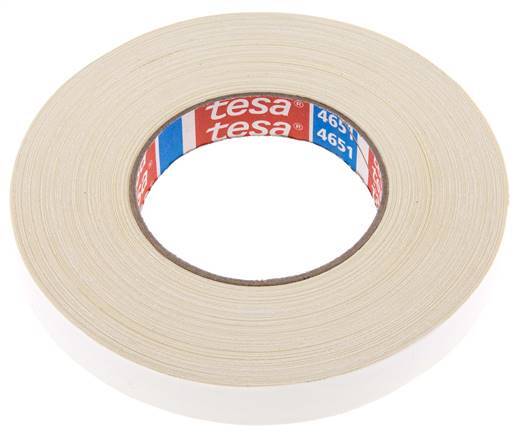 Cinta adhesiva industrial 19mm/50m Blanco
