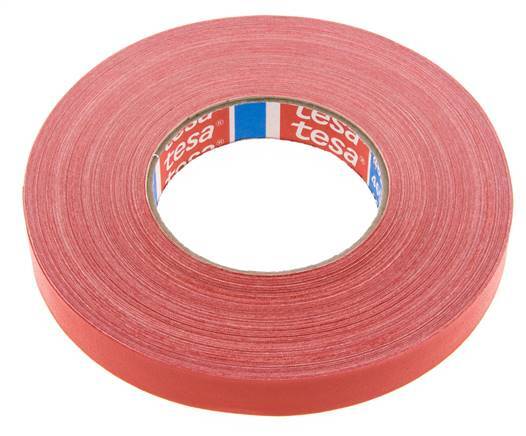 Cinta adhesiva industrial 19mm/50m Rojo
