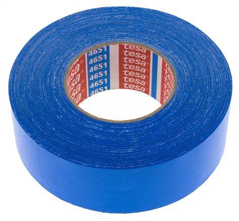 Cinta adhesiva industrial 50mm/50m Azul
