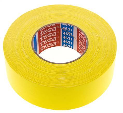 Cinta adhesiva industrial 50mm/50m Amarillo