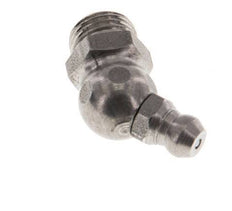 Engrasador hidráulico acodado Acero inoxidable M10x1 DIN 71412