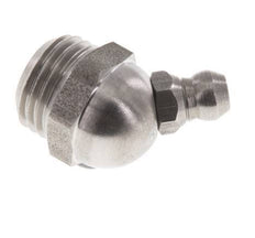 Engrasador hidráulico acodado Acero inoxidable R 1/4 pulgadas DIN 71412