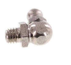 Engrasador hidráulico en ángulo recto Acero inoxidable M6x1 DIN 71412