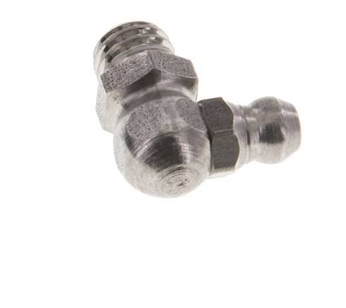 Engrasador hidráulico en ángulo recto Acero inoxidable M8x1,25 DIN 71412