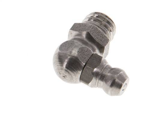 Engrasador hidráulico en ángulo recto Acero inoxidable M8x1,25 DIN 71412