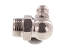 Engrasador hidráulico en ángulo recto Acero inoxidable M10x1 DIN 71412