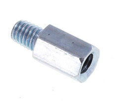 Prolongación de la boquilla de engrase M6x1 de acero macho/hembra 16mm [2 piezas]