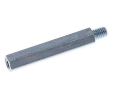 Extensión de la boquilla de engrase M6x1 de acero macho/hembra 53mm