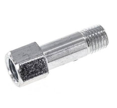 Extensión de la boquilla de engrase M8x1 de acero macho/hembra 28mm