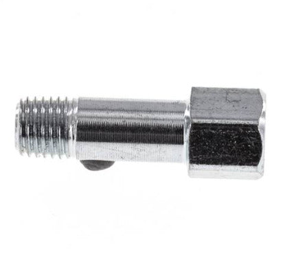 Extensión de la boquilla de engrase M8x1 de acero macho/hembra 28mm