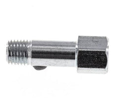 Extensión de la boquilla de engrase M8x1 de acero macho/hembra 28mm