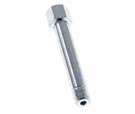 Extensión de la boquilla de engrase M8x1 de acero macho/hembra 58mm