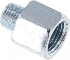 Adaptador de acero macho M10x1/hembra Rp 1/4 pulgadas 18mm