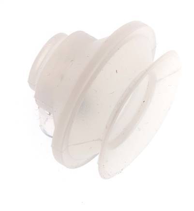 Ventosa de Fuelle 32mm Silicona Transparente Recorrido 9mm