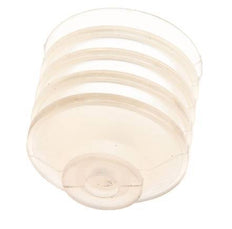 Ventosa de Fuelle 40 mm Silicona Transparente Recorrido 20 mm